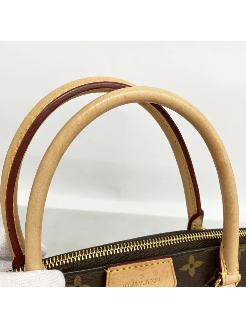 Louis Vuitton Handbag Monogram Boetie NM MM Brown 2-Way Bag